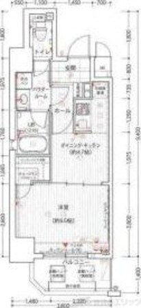 クレアートアドバンス北大阪の物件間取画像